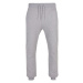 Build Your Brand Pánske tepláky z organickej bavlny BY174 Heather Grey