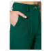 Trendyol Emerald Green High Waist Pants