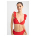 DEFACTO Fall In Love Regular Fit Bikini Top