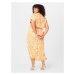 Object Curve Košeľové šaty 'IBRA '  oranžová / biela