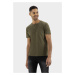 Tričko Camel Active Nos Henley 1/2 Arm Olive Brown