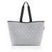 Taška cez rameno Reisenthel Classic shopper XL Rhombus light grey