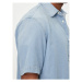 Wrangler džínsová košeľa 112350184 Modrá Regular Fit