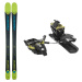Skialpový set Dynafit Youngstar Ski Set 22/23 Dĺžka lyží: 130 cm / Farba: černá/tyrkysová