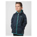 Loap LYPARO Detská softshellová bunda, modrá, veľkosť