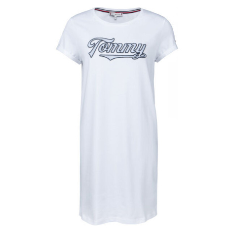 Tommy Hilfiger SS DRESS Dámske šaty na spanie, biela, veľkosť