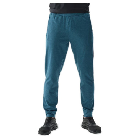 Pánske tréningové zateplené tepláky 4F TROUSERS FNK-WAW24TFTRM682-46M-TEAL MELANGE