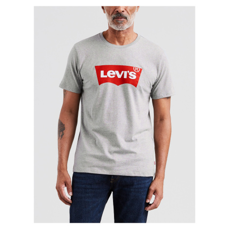 Sivé pánske tričko s potlačou Levi's® Levi´s