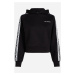 Mikina Karl Lagerfeld Logo Tape Hoodie Black