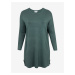 Mikinové a svetrové šaty pre ženy Fransa - zelená
