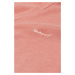 TRIČKO GANT REG SUNFADED SS V-NECK T-SHIRT PEACHY PINK