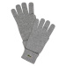 LACOSTE Prstové rukavice  sivá melírovaná