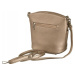 DAVID JONES SVETLOHNEDÁ CROSSBODY KABELKA SO ZIPSAMI F6938