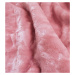 Vodeodolná ružová dámska bunda parka (M-176)