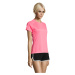 SOĽS Sporty Women Dámske funkčné triko SL01159 Neon pink 2