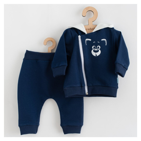 Dojčenské tepláčky a mikinka New Baby Animals Bear modrá, veľ:62 , 20C53224