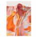 MANGO Letné šaty  béžová / oranžová / svetloružová