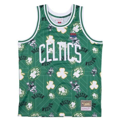 Mitchell & Ness Boston Celtics Swingman Jersey - Pánske - Dres Mitchell & Ness - Zelené - MSPOBW