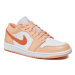 Nike Sneakersy Air Jordan 1 Low DC0774 801 Oranžová