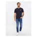 Gant Tričko Reg Archive Shield Emb Ss 2067004 Tmavomodrá Regular Fit