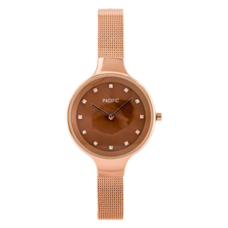 Dámske hodinky PACIFIC 6009 (zy596d) - rosegold