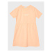 Calvin Klein Jeans Každodenné šaty Hero Logo IG0IG01973suki Oranžová Regular Fit