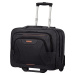 American Tourister AT WORK ROLLING TOTE 15,6" Black/Orange