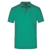 James&amp;Nicholson Pánska polokošeľa JN708 Irish Green