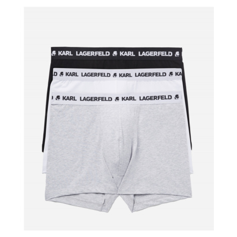 Spodná Bielizeň Karl Lagerfeld Logo Trunk Set 3-Pack Rôznofarebná