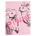 Pinko Tričko Terrible 100611 A0TG Ružová Regular Fit