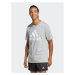 Adidas Tričko Essentials Single Jersey Big Logo T-Shirt IC9350 Sivá Regular Fit