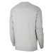 Nike Sportswear Club Fleece Crewneck Heather Grey - Pánske - Mikina Nike - Sivé - BV2662-063