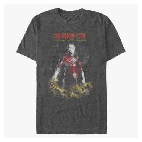 Queens Marvel Shang-Chi - Wash On Unisex T-Shirt Dark Heather Grey