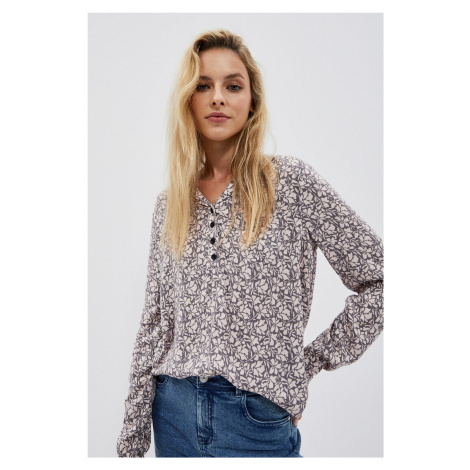 Blouse with floral print Moodo