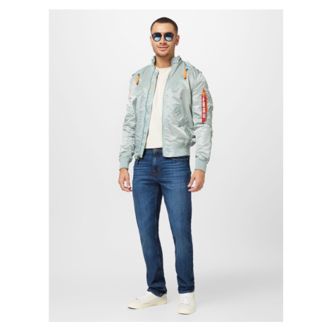 ALPHA INDUSTRIES Prechodná bunda 'Falcon II'  nefritová / oranžová