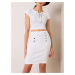 Lady's white skirt