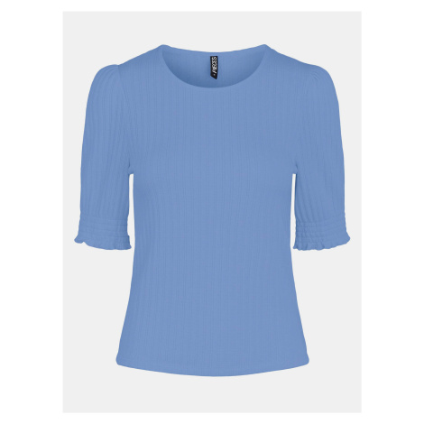 Pieces Tenley Blue T-Shirt - Women