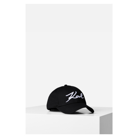 Šiltovka Karl Lagerfeld K/Signature Cap Black