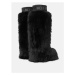 Vysoké zimné topánky MOON BOOT RESORT COL. YETI EXTRA -N001 BLACK