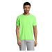 SOĽS Sporty Pánske tričko s krátkym rukávom SL11939 Neon green