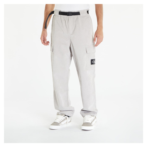 Kalhoty Calvin Klein Jeans Corduroy Pant Gray