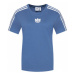 Adidas Tričko adicolor 3D Trefoil GN2933 Modrá Loose Fit