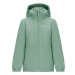 Jack Wolfskin Flaze K granite green, Detská bunda na zips