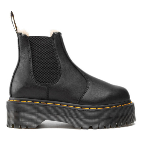 Dr. Martens Členková obuv s elastickým prvkom 2976 Quad Fl 25635001 Čierna Dr Martens