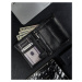 Veľká čierna kožená pánska RFID peňaženka - Ronaldo
