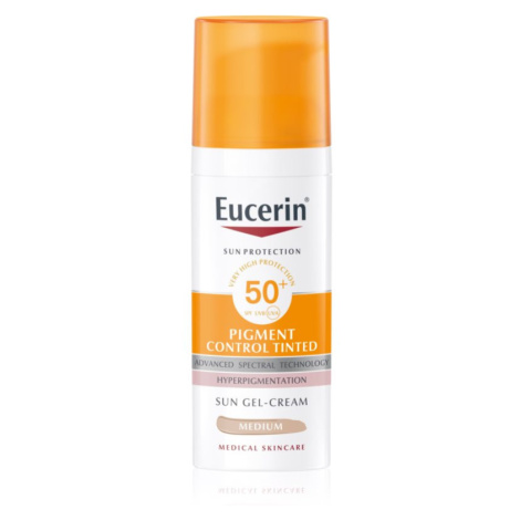 Eucerin Sun Pigment Control Tinted ochranná emulzia proti hyperpigmentácii pleti SPF 50+ odtieň 