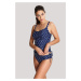 Plavky Anya Spot Balconnet Tankini Navy/ivory SW1011 - Panache