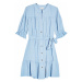 Miss Selfridge Košeľové šaty  modrá