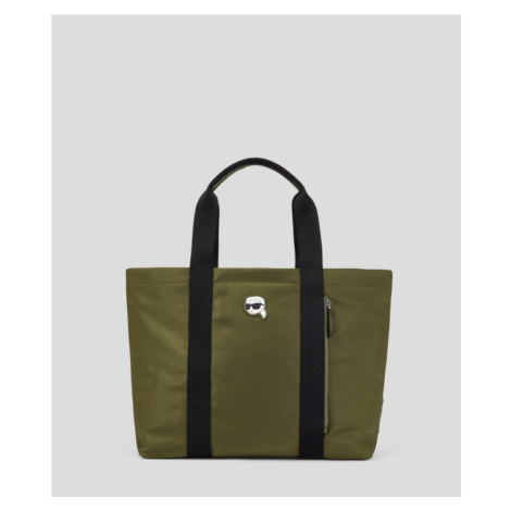 Kabelka Karl Lagerfeld K/Ikonik 2.0 Nylon Zip Tote Olive