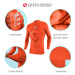 Sesto Senso Thermo Top Short CL39 Orange